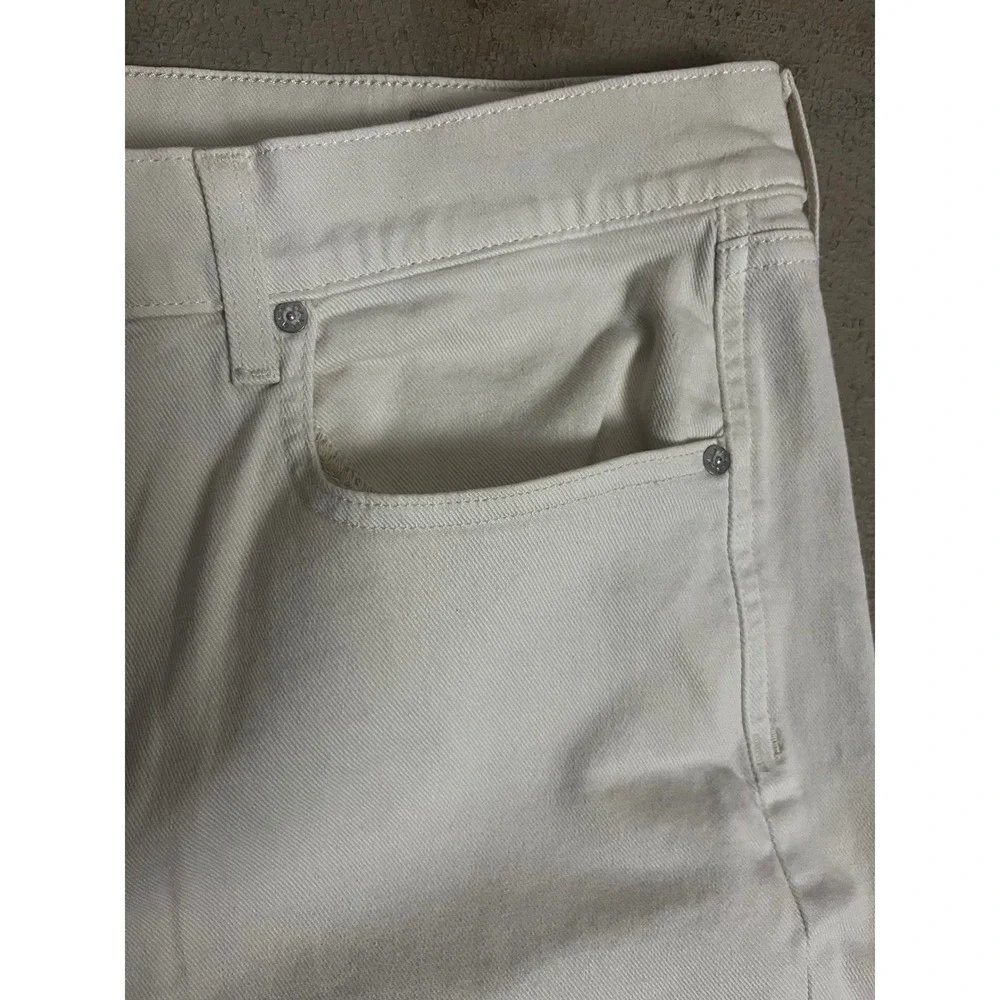 AYR Women's The Secret Sauce Organic Cotton High Rise‎ Wide Leg Jeans- Size 34